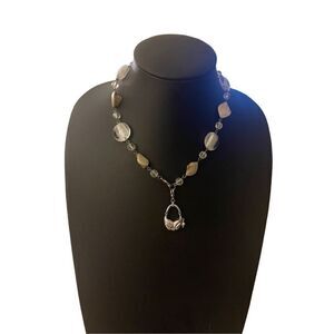 Versace purse Necklace